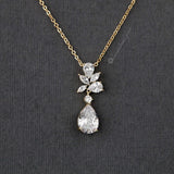 CZ Pendant Necklace - Pendant - Cassandra Lynne