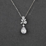 CZ Pendant Necklace - Pendant - Cassandra Lynne