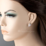 Dainty Marquise Leaf Stud Earrings - Earrings - Cassandra Lynne