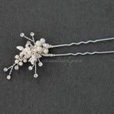 Delicate Bridal Hair Pin with Pearls - Hair Pins - Cassandra Lynne
