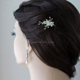 Delicate Bridal Hair Pin with Pearls - Hair Pins - Cassandra Lynne