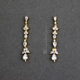 Delicate CZ Dangle Earrings - Earrings - Cassandra Lynne