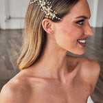 Delicate Starfish Hair Clip with Pearls - Hair Clips - Cassandra Lynne