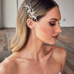 Delicate Starfish Hair Clip with Pearls - Hair Clips - Cassandra Lynne