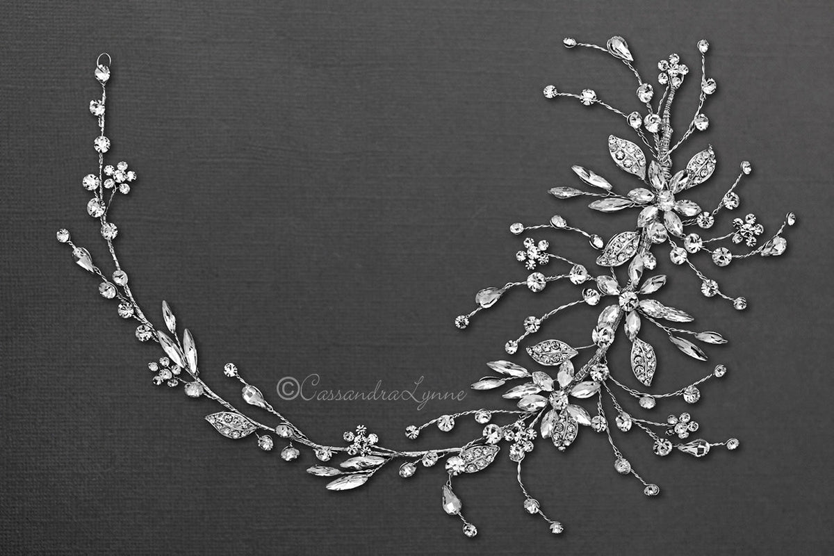 Delicate Wedding Hair Vine - Hair Vine - Cassandra Lynne