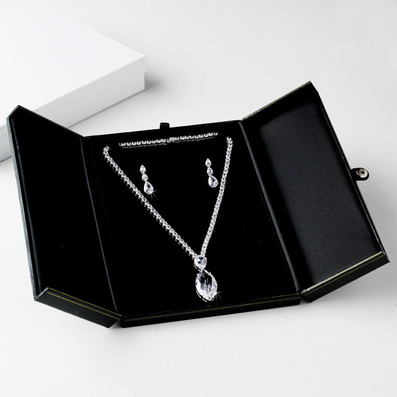 Deluxe Jewelry Necklace Keepsake Box