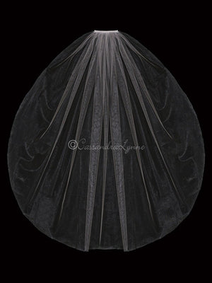 English Shimmer Tulle Wedding Veil