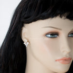 Freshwater Pearl Stud Earrings for the Bride - Earrings - Cassandra Lynne