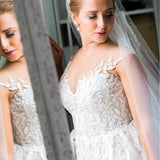 Full Circle Wedding Crown with Teardrop Pearls - Tiara - Cassandra Lynne