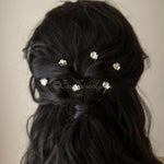 Gold Baguette Wedding Hair Pins Set - Hair Pins - Cassandra Lynne