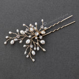 Ivory Pearl and Crystal Bridal Hair Pin - Hair Pins - Cassandra Lynne