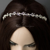 Ivory Pearl Wedding Headband - Headband - Cassandra Lynne