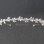 Ivory Pearl Wedding Headband - Headband - Cassandra Lynne