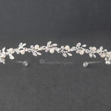 Ivory Pearl Wedding Headband - Headband - Cassandra Lynne