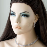 Leaf and Pear Bridal Necklace and Earrings - Necklace Set - Cassandra Lynne