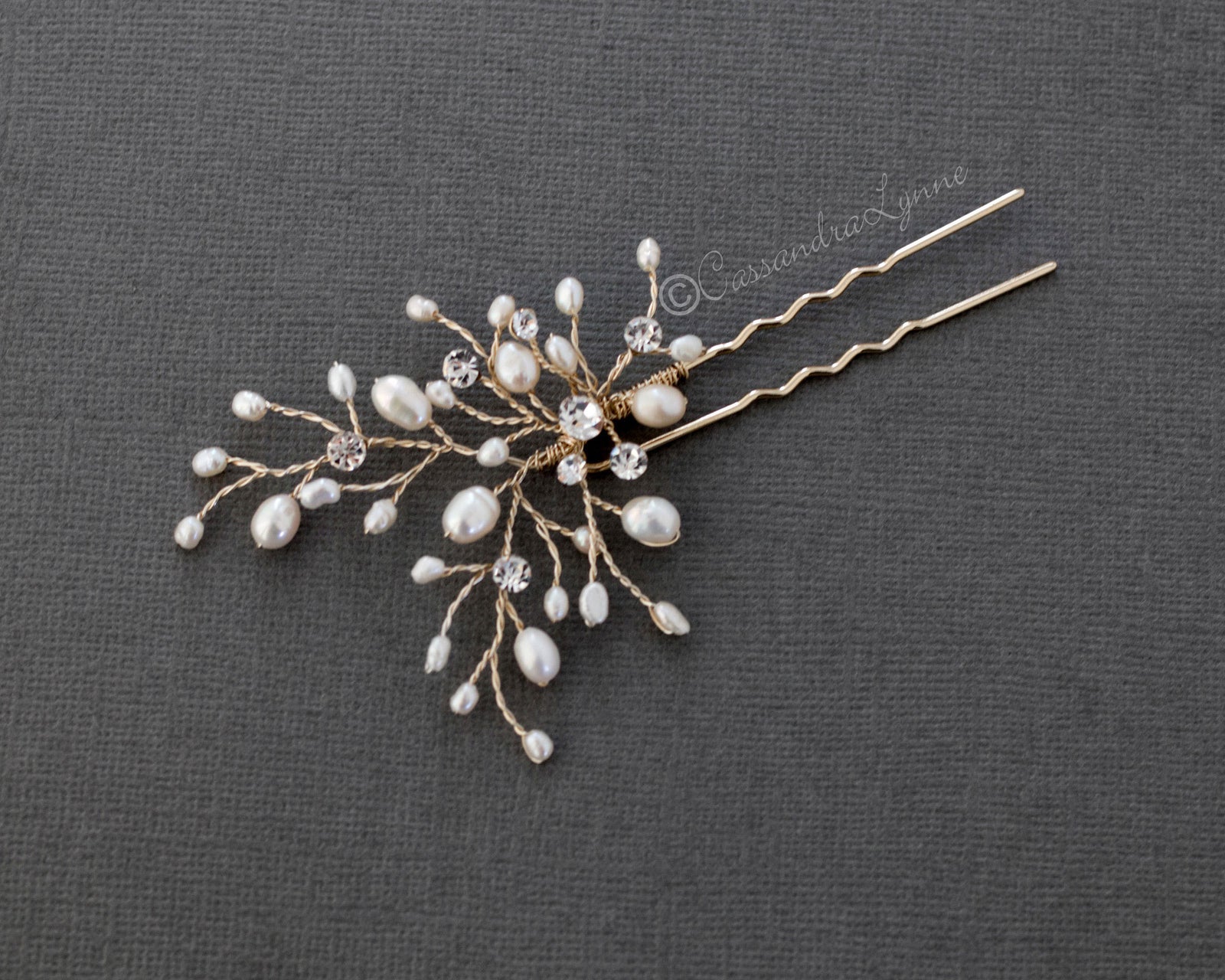 Pearl Bridal Hair Pin