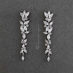 Marquise Cluster CZ Dangle Earrings - Earrings - Cassandra Lynne