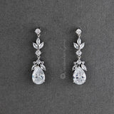 Marquise Flower Bud Drop Earrings - Earrings - Cassandra Lynne