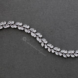Marquise Leaf and Pear CZ Bracelet - Bracelet - Cassandra Lynne