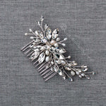 Marquise Spray Bridal Comb with Pearls - Hair Comb - Cassandra Lynne