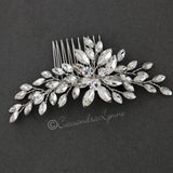 Marquise Spray Bridal Hair Comb - Hair Comb - Cassandra Lynne
