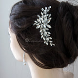 Marquise Spray Bridal Hair Comb - Hair Comb - Cassandra Lynne