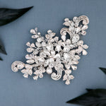 Maximalist Crystal Wedding Headpiece - Hair Clips - Cassandra Lynne