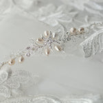 Nautical Wedding Starfish Bracelet with Pearls - Bracelet - Cassandra Lynne