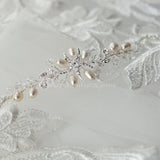 Nautical Wedding Starfish Bracelet with Pearls - Bracelet - Cassandra Lynne