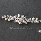 Nautical Wedding Starfish Bracelet with Pearls - Bracelet - Cassandra Lynne