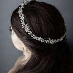 Opal Accented Halo Vine with Pearls - Halo - Cassandra Lynne