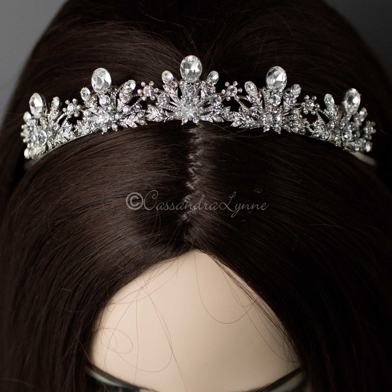 Oval Jewels Wedding Tiara - Tiara - Cassandra Lynne
