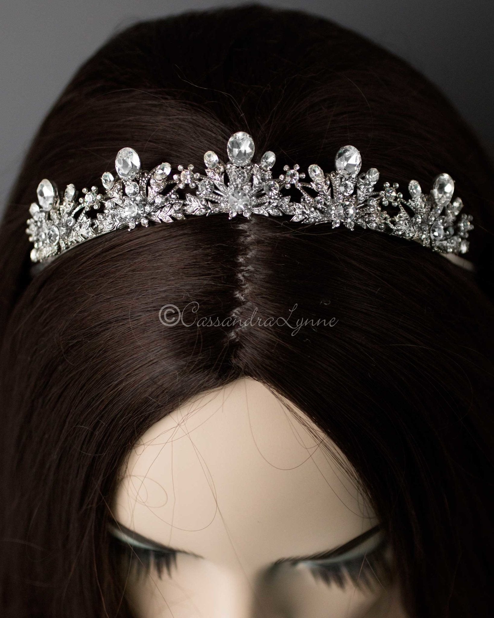 Oval Jewels Wedding Tiara - Tiara - Cassandra Lynne