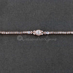 Pave Teardrop Simple CZ Wedding Bracelet - Bracelet - Cassandra Lynne