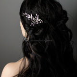 Pearl and Marquise Crystal Wedding Hair Pin - Hair Pins - Cassandra Lynne