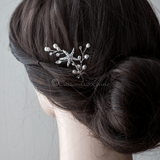 Pearl and Starfish Beach Hair Pin - Hair Pins - Cassandra Lynne