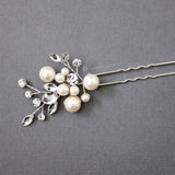Pearl Cluster Hairpin for the Bride - Hair Pins - Cassandra Lynne