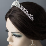 Scrolling Petite Pearl Tiara - Tiara - Cassandra Lynne