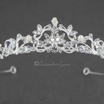 Scrolling Petite Pearl Tiara - Tiara - Cassandra Lynne