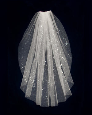 Glamour Sequins and Glitter Wedding Veil