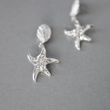 Shells and Starfish Beach Bride Earring Set - Earrings - Cassandra Lynne