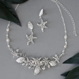 Shells and Starfish Pearl Necklace Set - Necklace Set - Cassandra Lynne