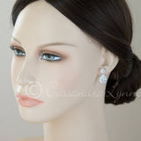 Simplistic Pear Drop Wedding Earrings - Earrings - Cassandra Lynne