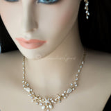Starfish and Pearl Bridal Necklace Set - Necklace Set - Cassandra Lynne