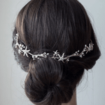 Starfish and Pearl Wedding Headpiece Headband - Headband - Cassandra Lynne