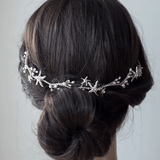 Starfish and Pearl Wedding Headpiece Headband - Headband - Cassandra Lynne