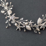Starfish and Shell Beach Wedding Headpiece - Headband - Cassandra Lynne