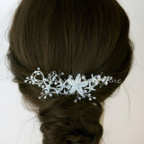 Starfish Wedding Hair Clip with Rhinestones - Hair Clips - Cassandra Lynne