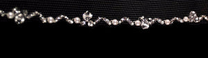 Veil with Bugle Bead Pearl and Crystal Trim - Cassandra Lynne