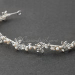 Vine Bridal Tiara Headband with Pearls - Tiara - Cassandra Lynne
